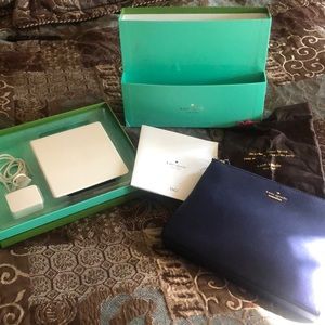 Kate Spade Just Charge It large clutch